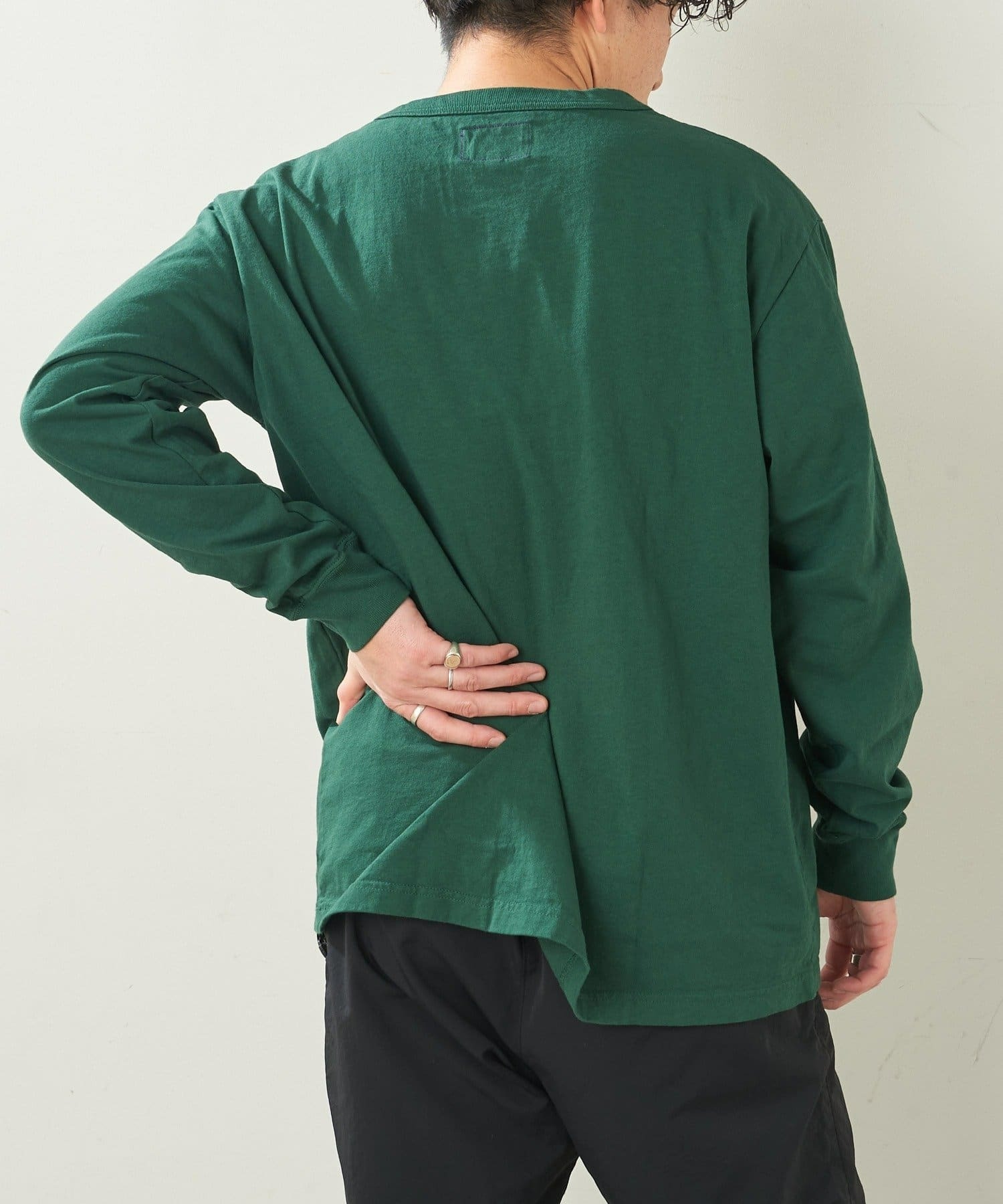 日本代購 紫標 THE NORTH FACE 北臉 7oz L/S 口袋上衣 長袖 小OGO 三色 MAY