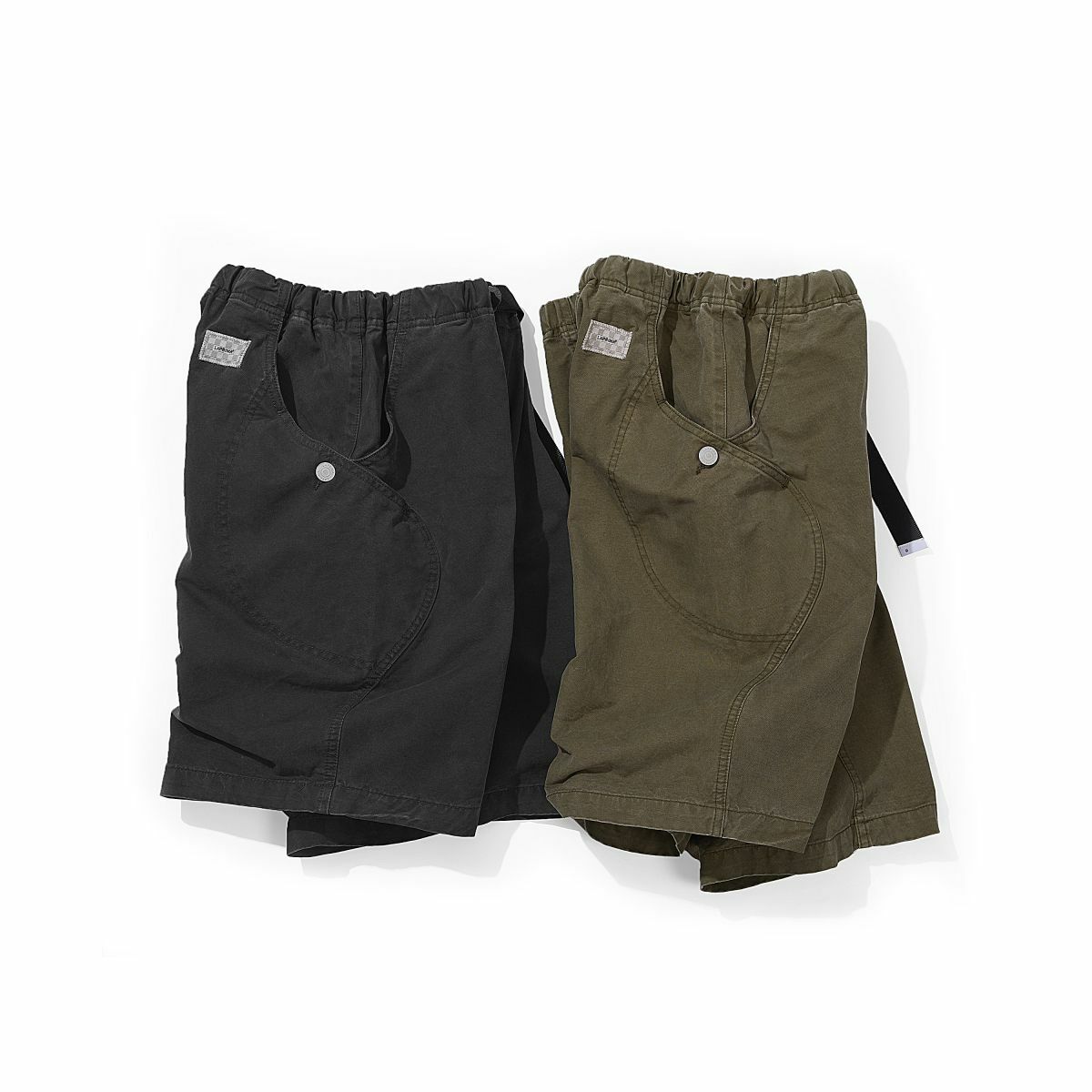 LAPRIMA Grament Dye Shorts 染色水洗鬆緊腰短褲