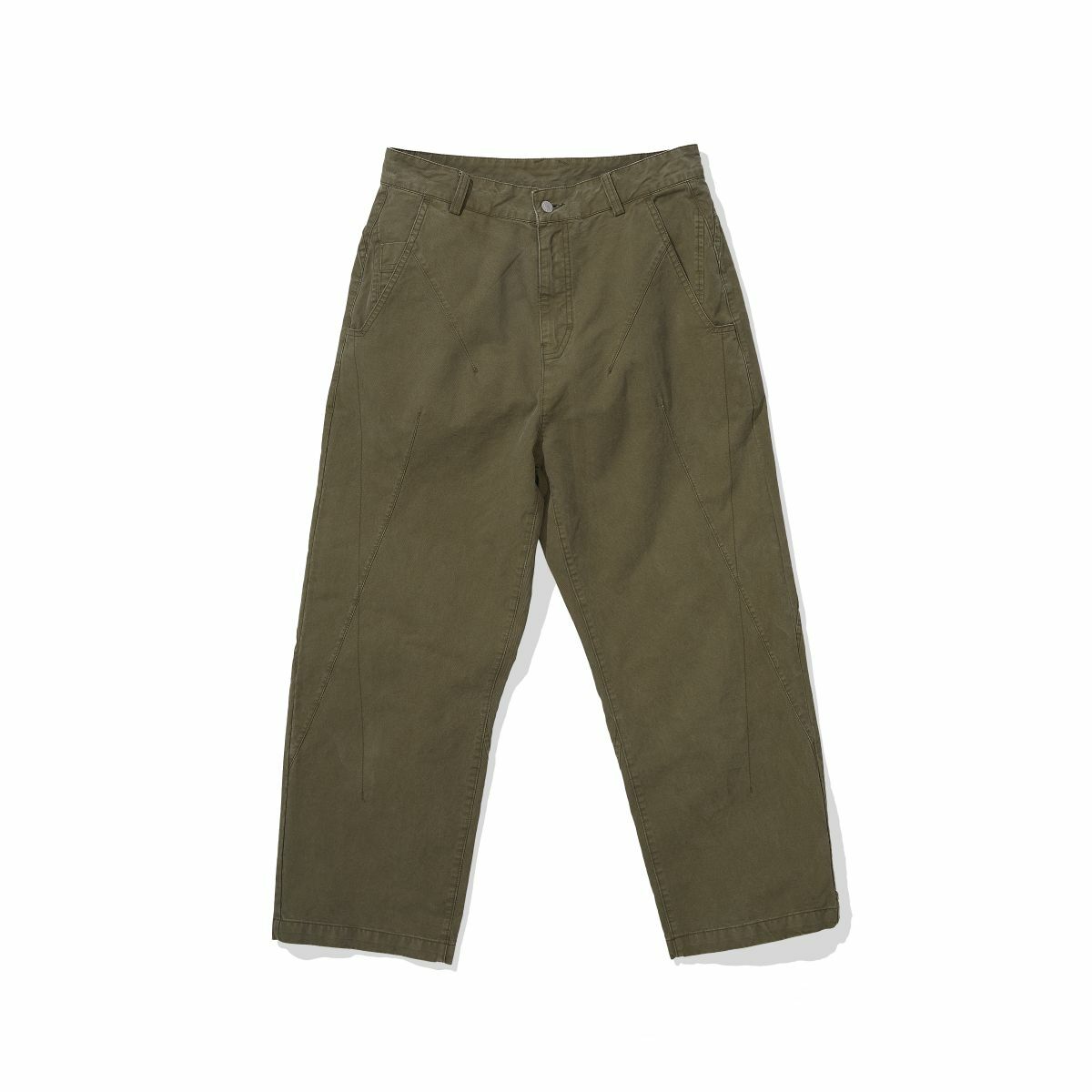 LAPRIMA Rament Dye Patchwork Pants 染色水洗拼接長褲