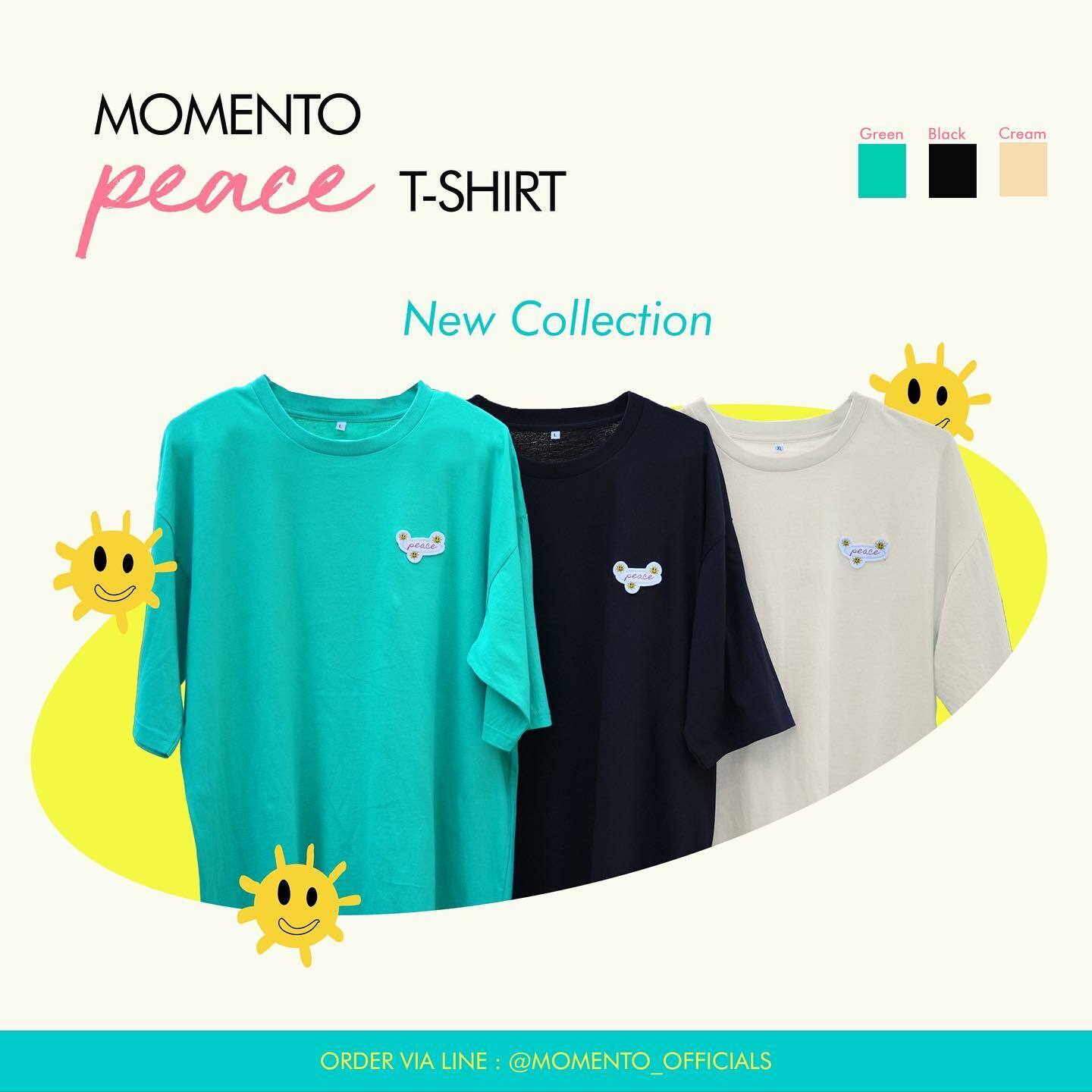 First 個人品牌 Momento Peace T shirt