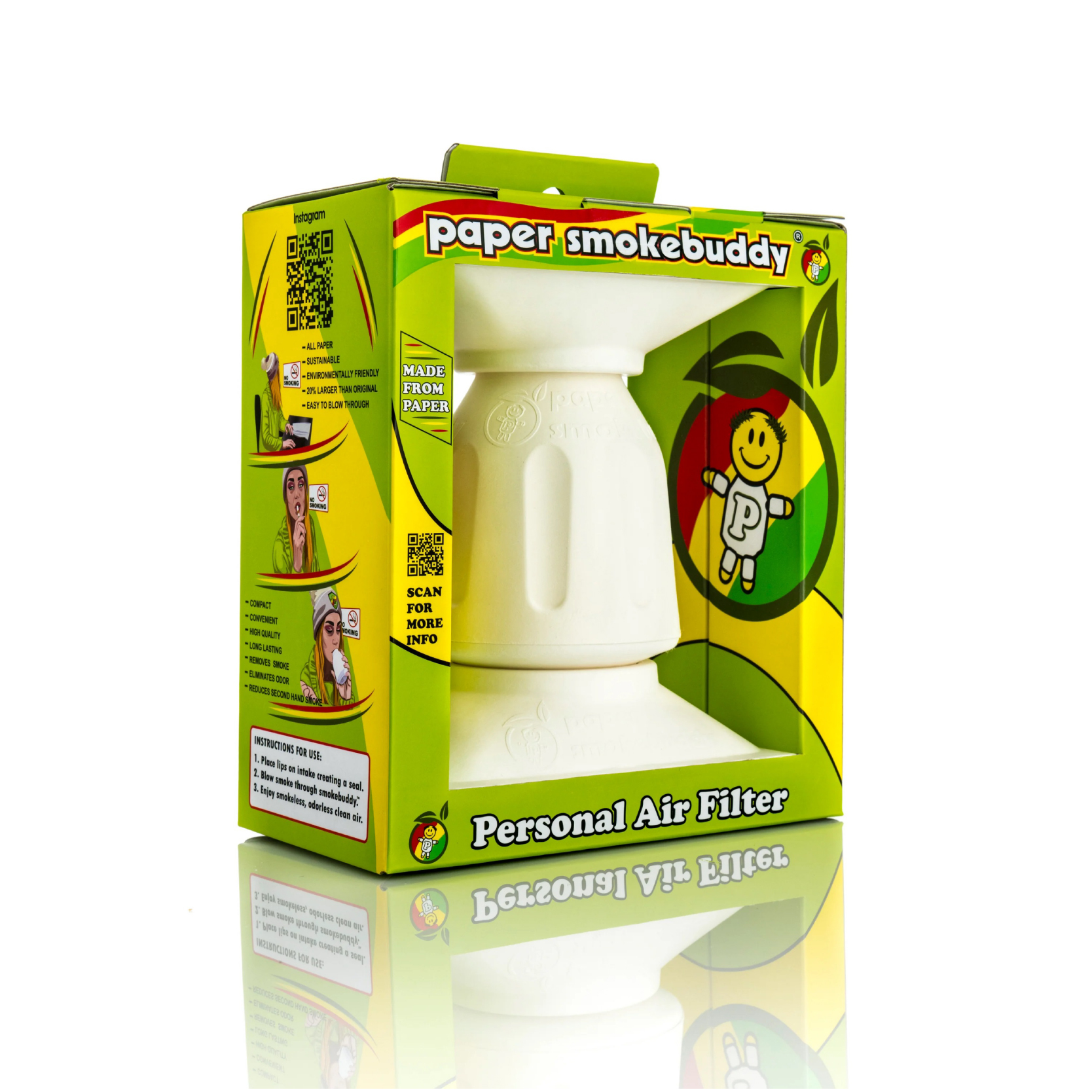 SMOKEBUDDY ALL-PAPER ORIGINAL PERSONAL AIR FILTER