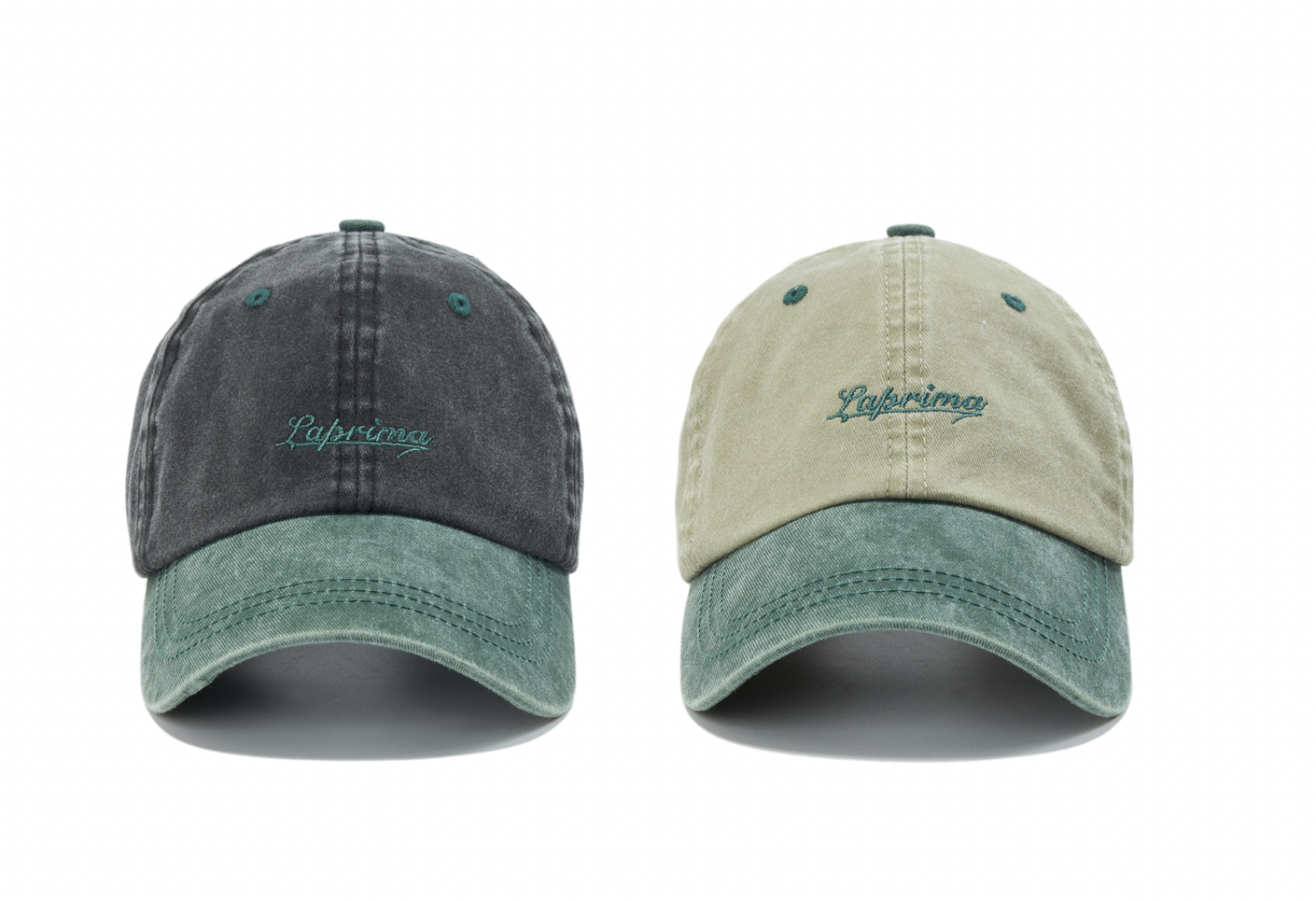 LAPRIMA 22aw 6panel  日系水洗彎簷棒球帽