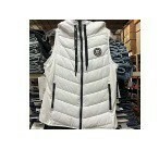 [S] DKNY HOODED PUFFER VEST [FINAL SALE],WHITE, DP2V3111-WHT (SD487)