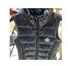 [S] DKNY WET TOKEN LOGO PUFFER VEST,BLACK, DP2V3110-BLK (SD491)