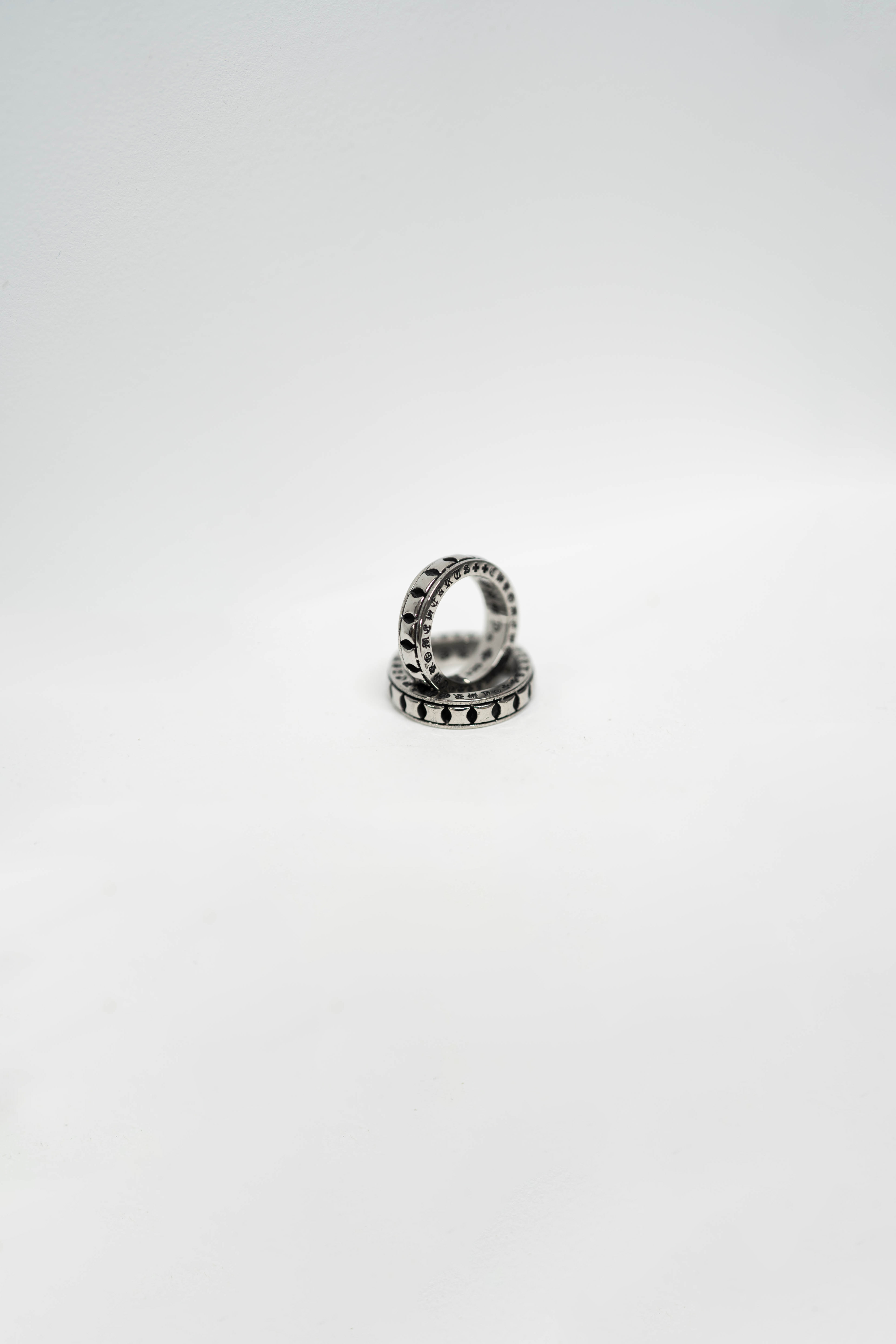 #現貨 (ACCR102) 正韓鋼戒 復古凸方紋戒