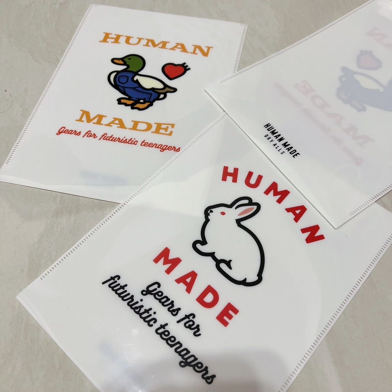 HUMAN MADE 資料夾 (B5) 工裝鴨子/兔子