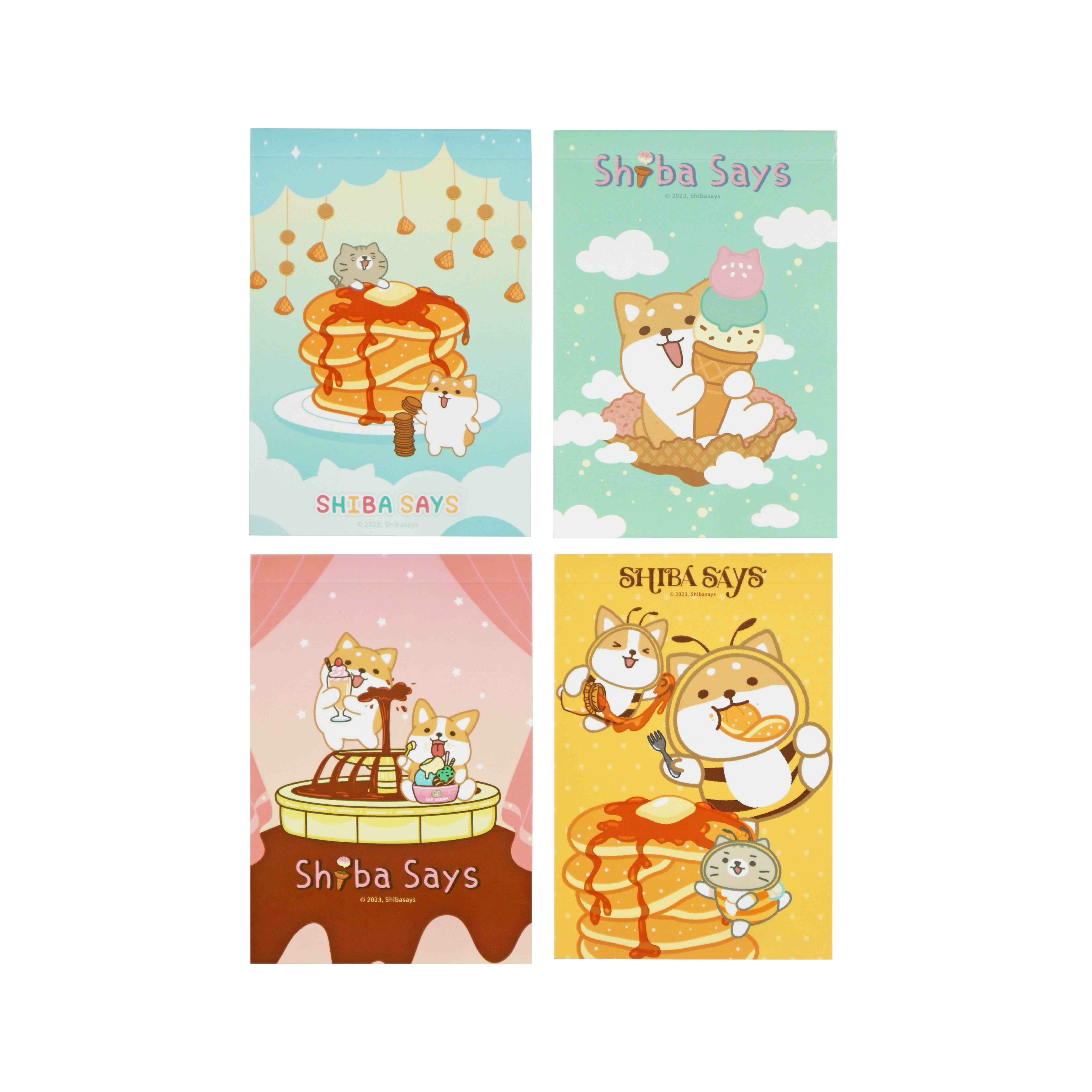 【PENROTE筆樂】柴語錄便條紙-點心系列