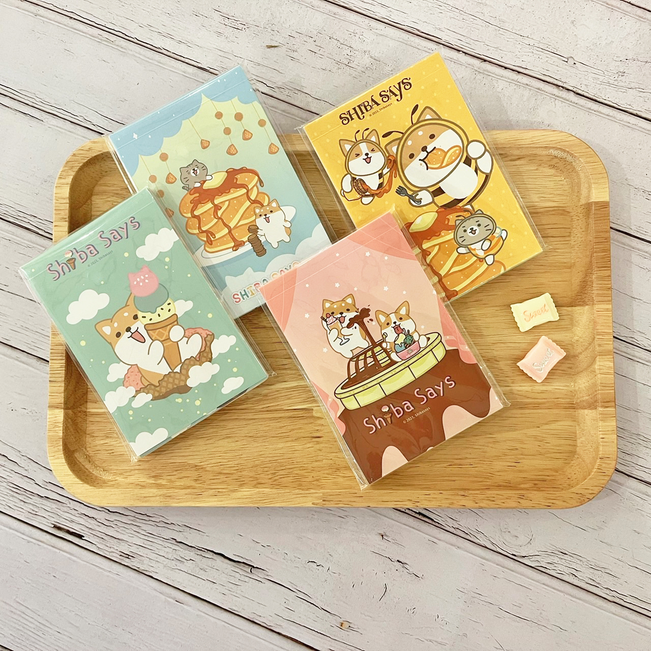 【PENROTE筆樂】柴語錄便條紙-點心系列