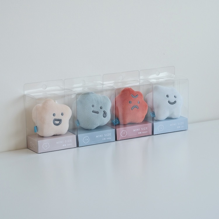 迷你娃娃吊飾 喜寶 怒君 小哀 樂樂