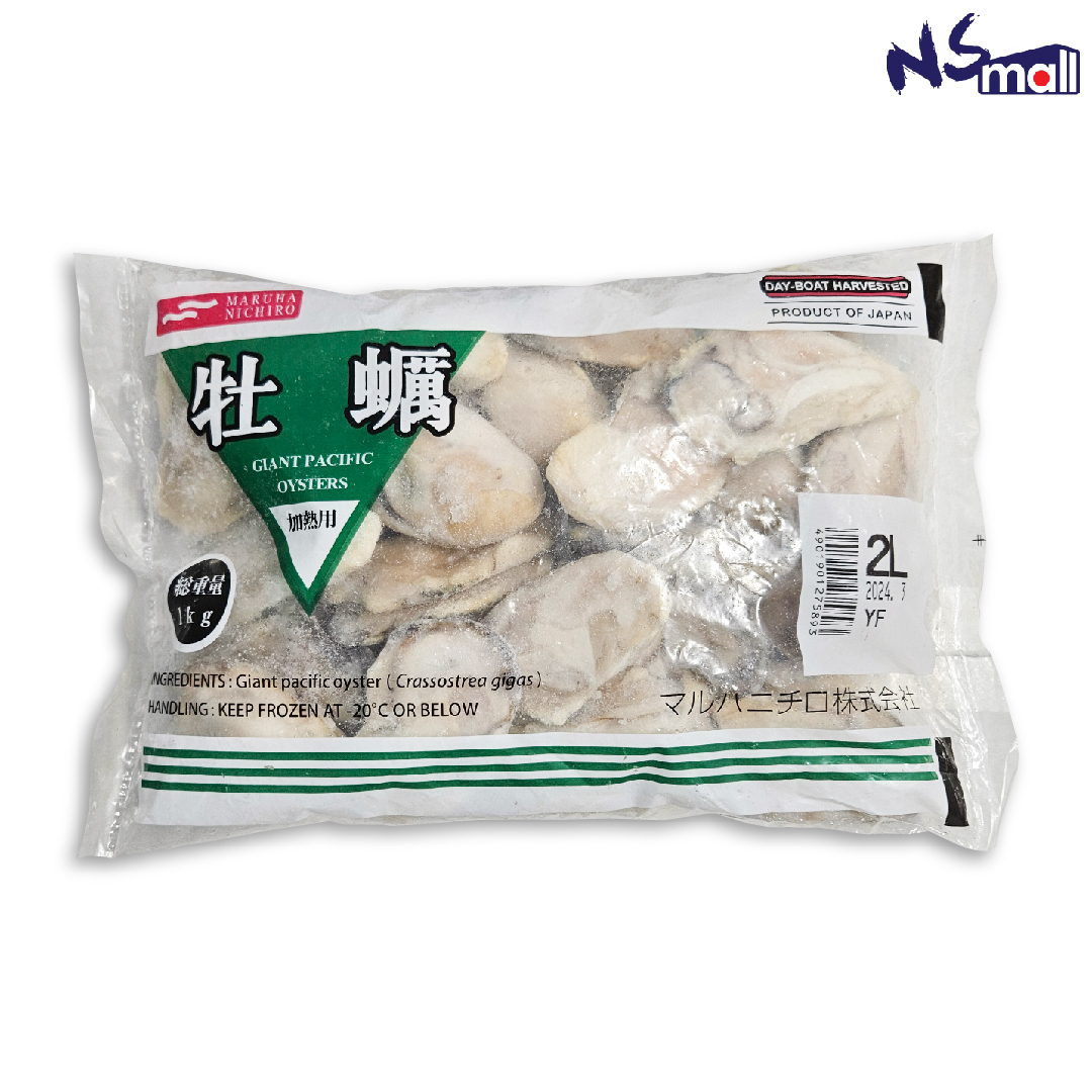 日本廣島蠔(熟食用) 約1kg/包 (急凍)