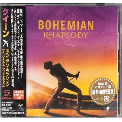 BOHEMIAN RHAPSODY 波希米亞狂想曲：搖滾傳說 OST (日本進口) CD