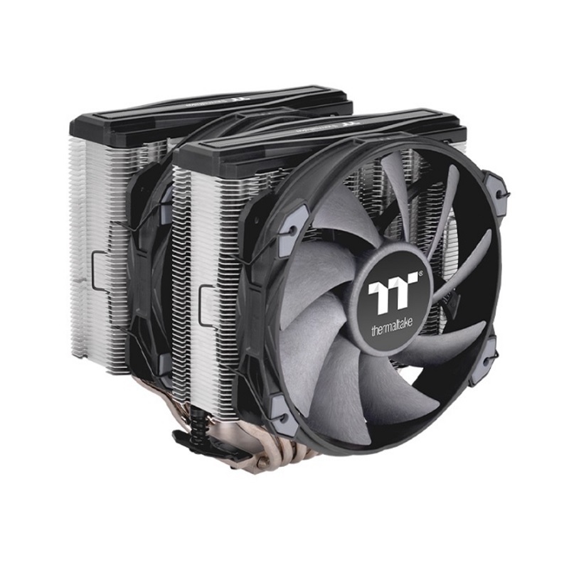 米特3C數位–曜越 鋼影 TOUGHAIR 710 CPU 散熱器黑色/CL-P110-CA14GM-A