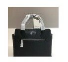 [S] TRUSSARDI NEW LILY MEDIUM FULL GRAIN TOTE BAG,BLACK, 8055720329551 (STJ85)