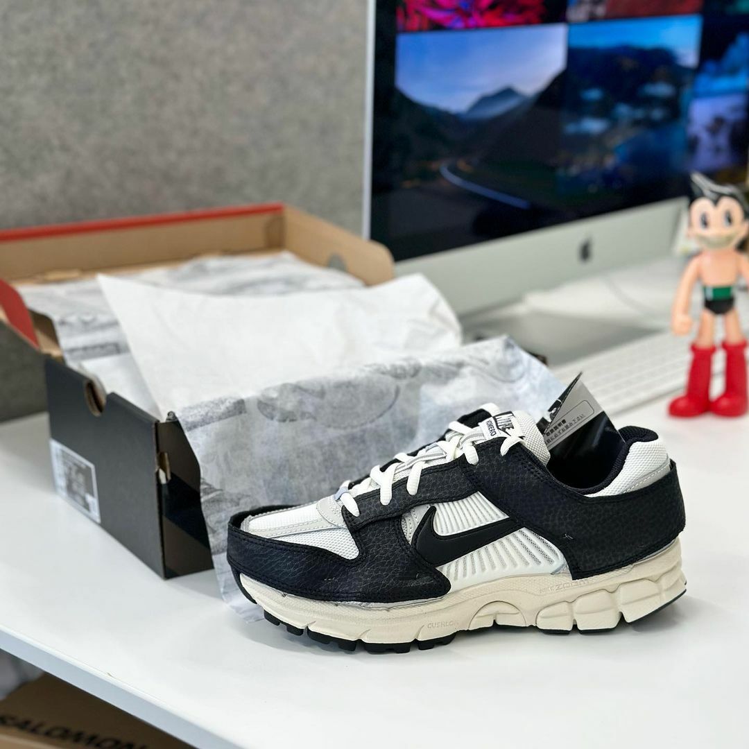 Nike Zoom Vomero 5 外皮可拆 熊貓 黑色 白色 復古 慢跑鞋 老爹鞋 FJ5474-133