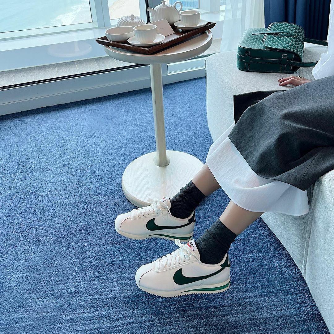 Nike Cortez 孔雀綠 峽谷綠 白綠 綠色 復古 阿甘鞋 休閒鞋 DN1791-101