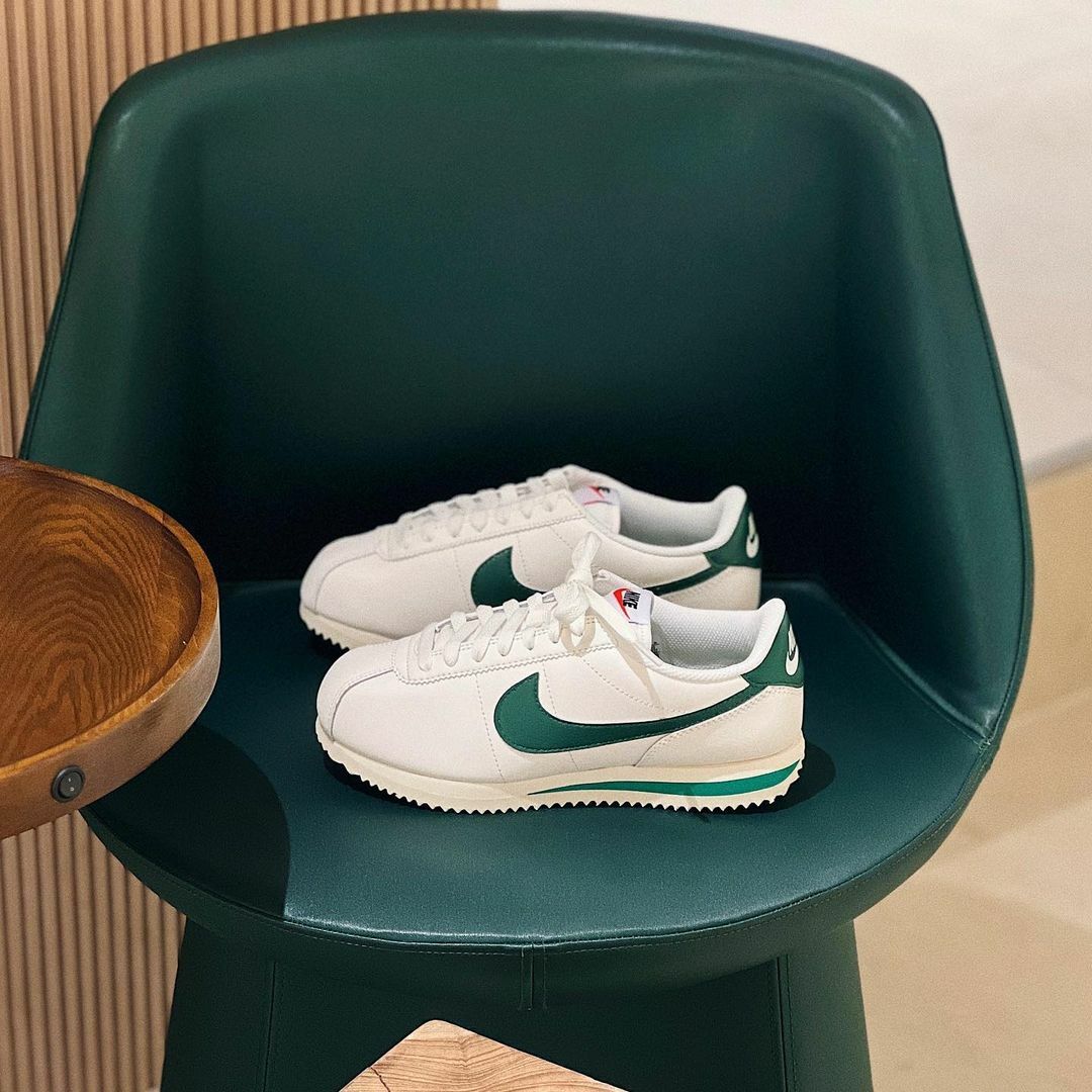 Nike Cortez 孔雀綠 峽谷綠 白綠 綠色 復古 阿甘鞋 休閒鞋 DN1791-101