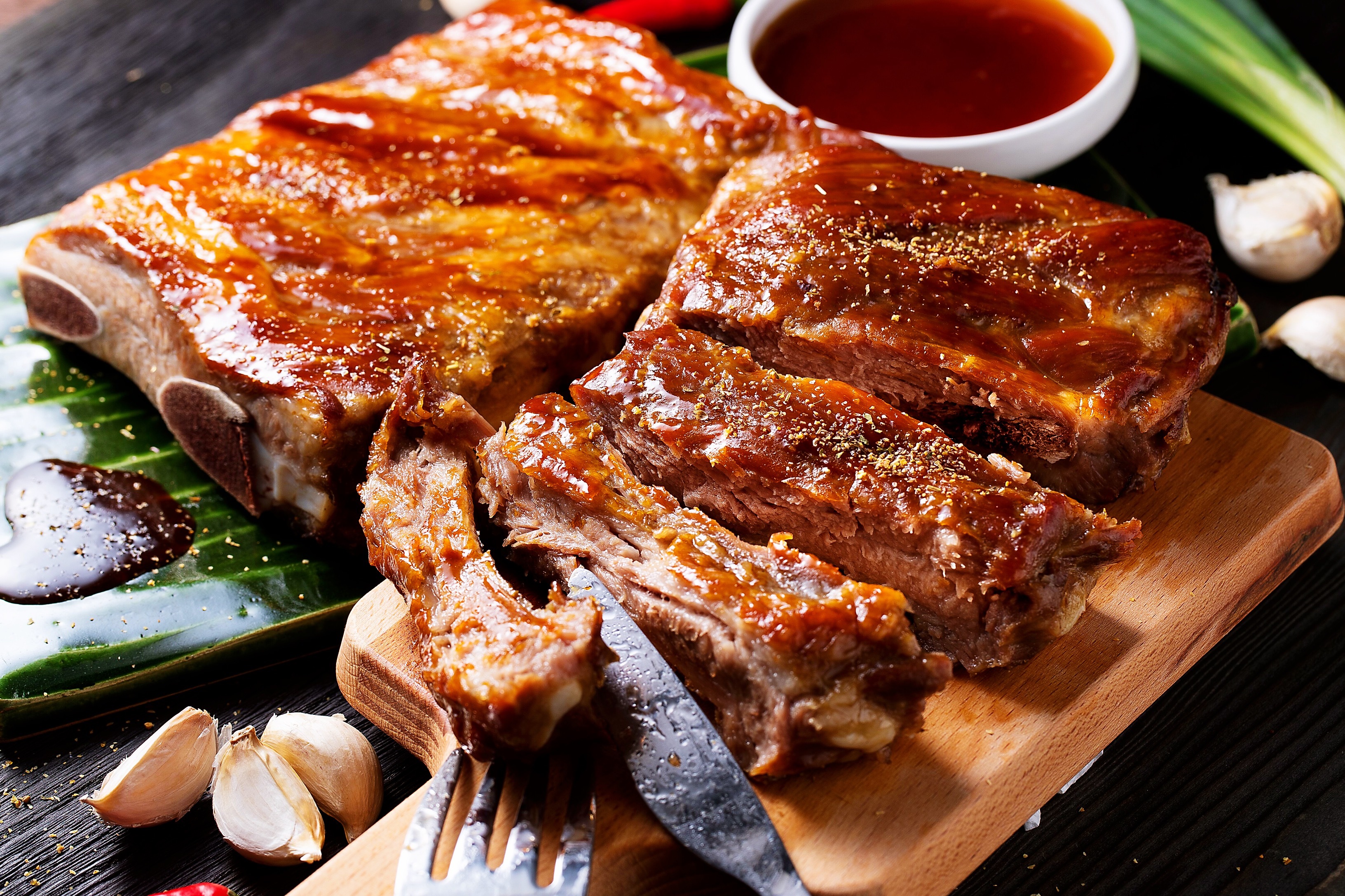 碳烤豬肋排