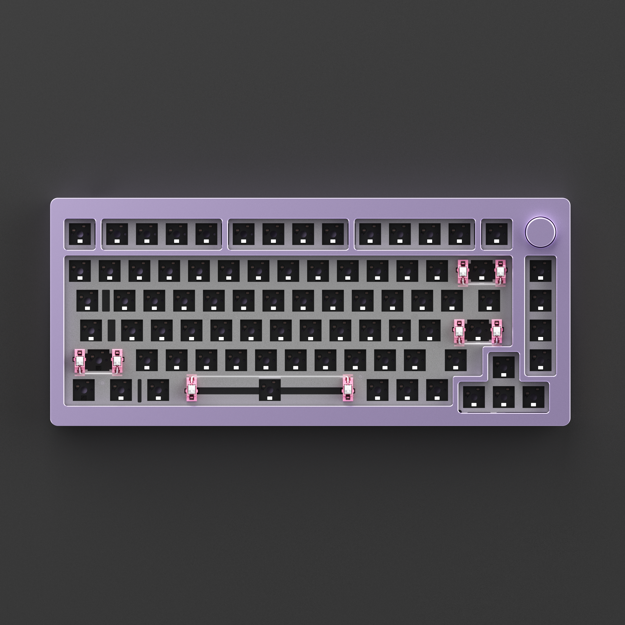 Akko X MonsGeek QMK 有綫82鍵M1自組準成品