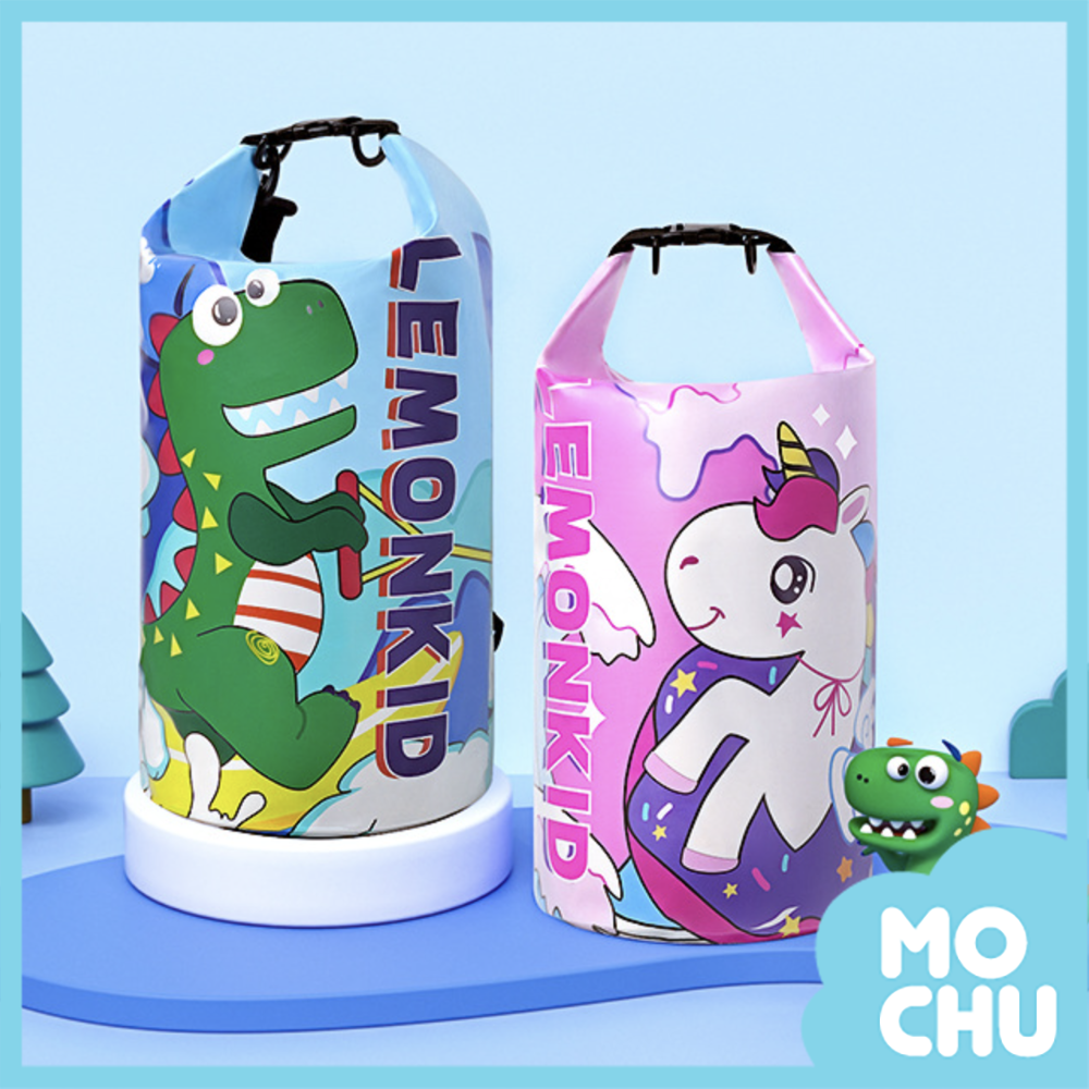 防水乾溼分離圓筒沙灘包(兩色)