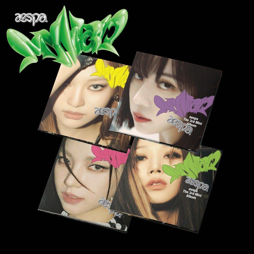 Aespa -3rd Mini Album MY WORLD (Poster VERSION)