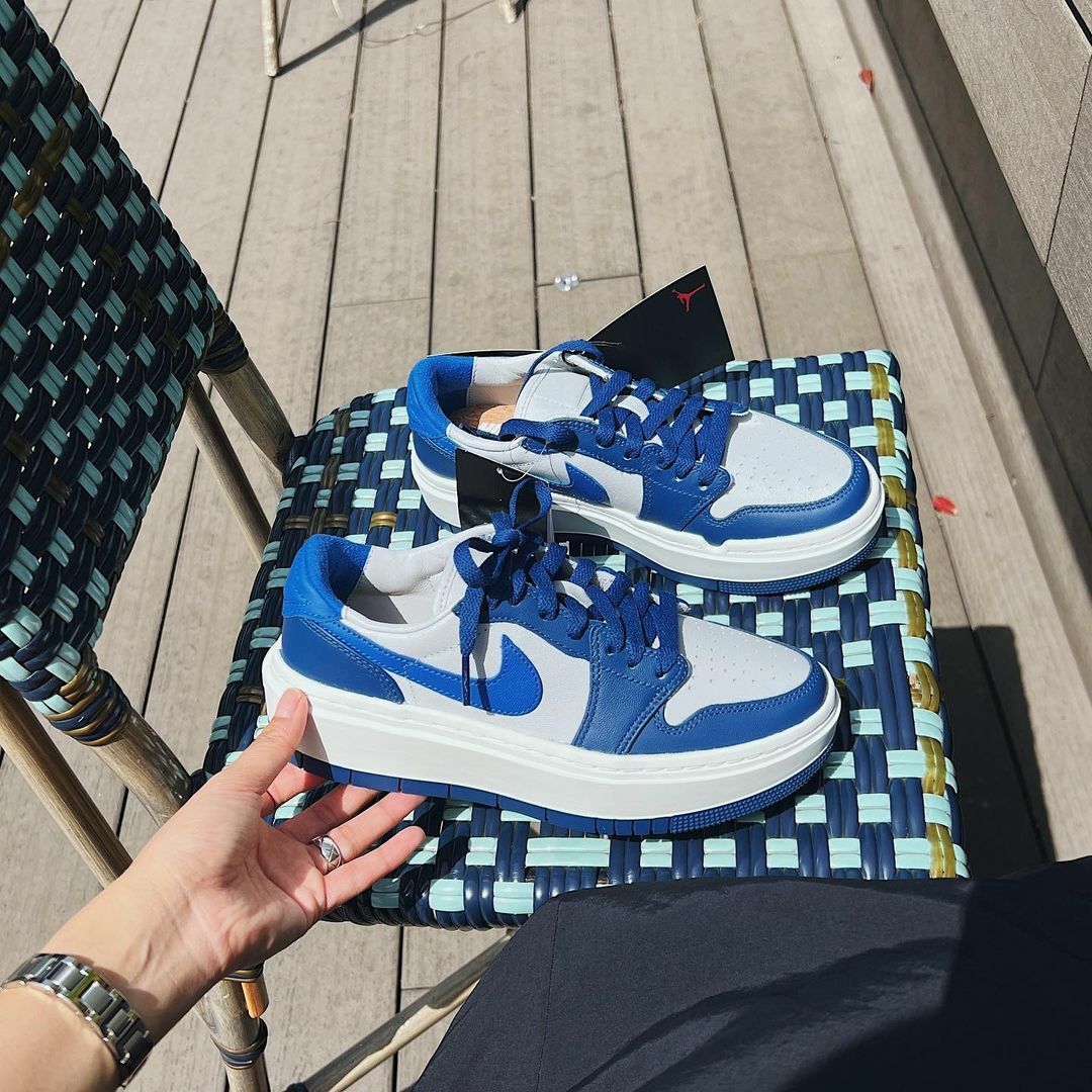 Nike Air Jordan 1 Elevate 法國藍 白藍 藍色 增高 厚底 DH7004-400