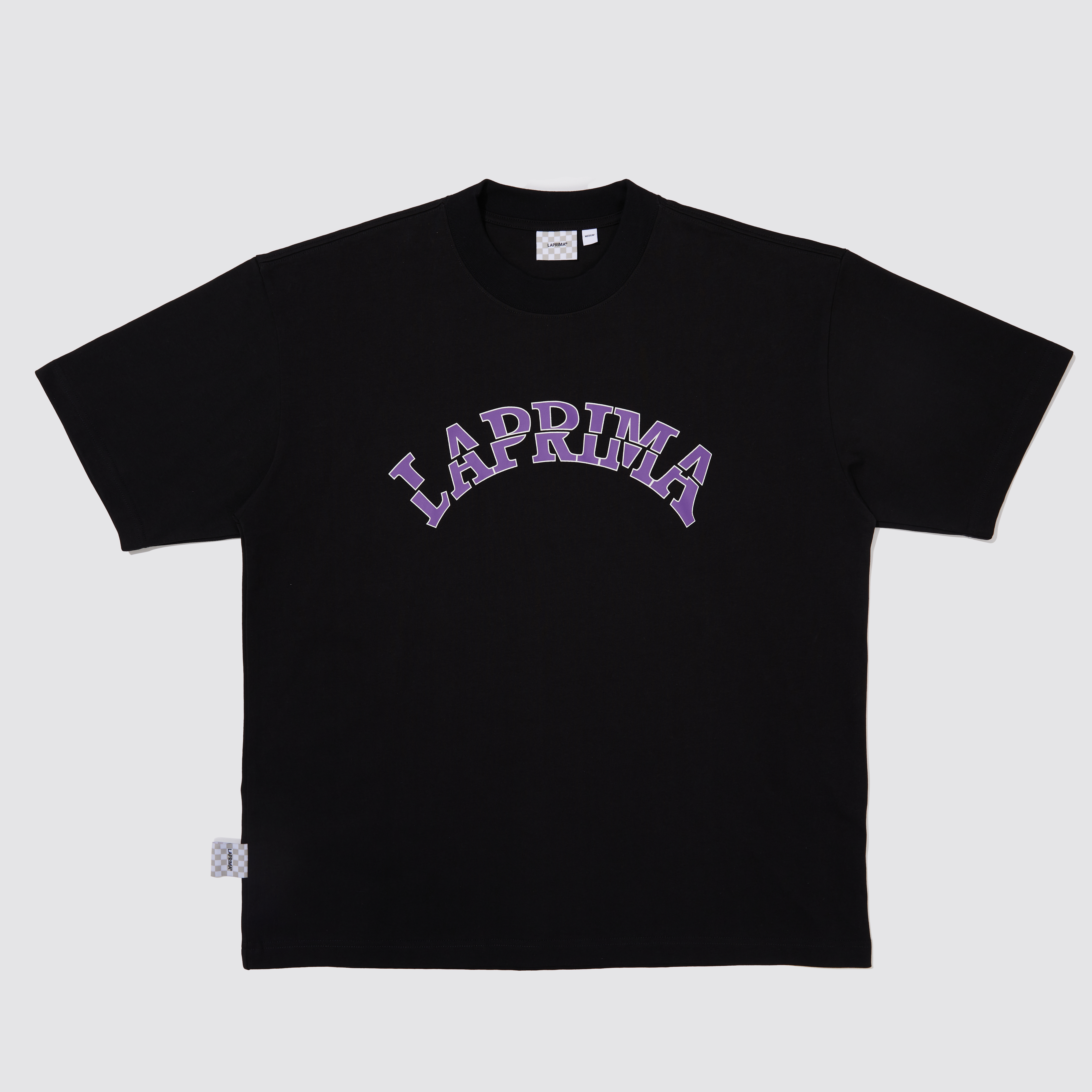 LAPRIMA University Font Crewneck Tee 美式大學字體印花短Tee 23SST08
