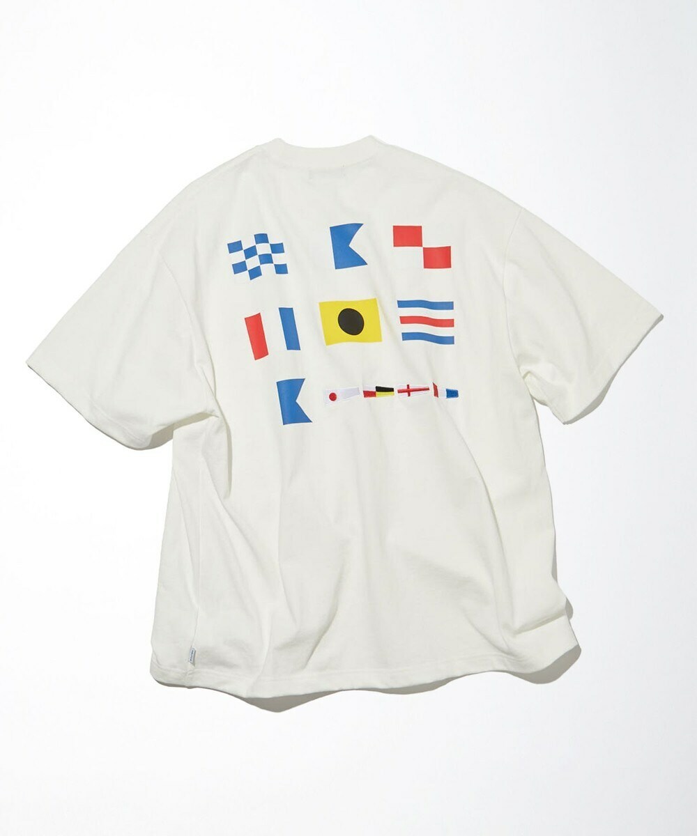 2023SS NAUTICA Signal Flags S/S Pocket Tee 背後 國旗 標誌 口袋 短T LOGO 現貨