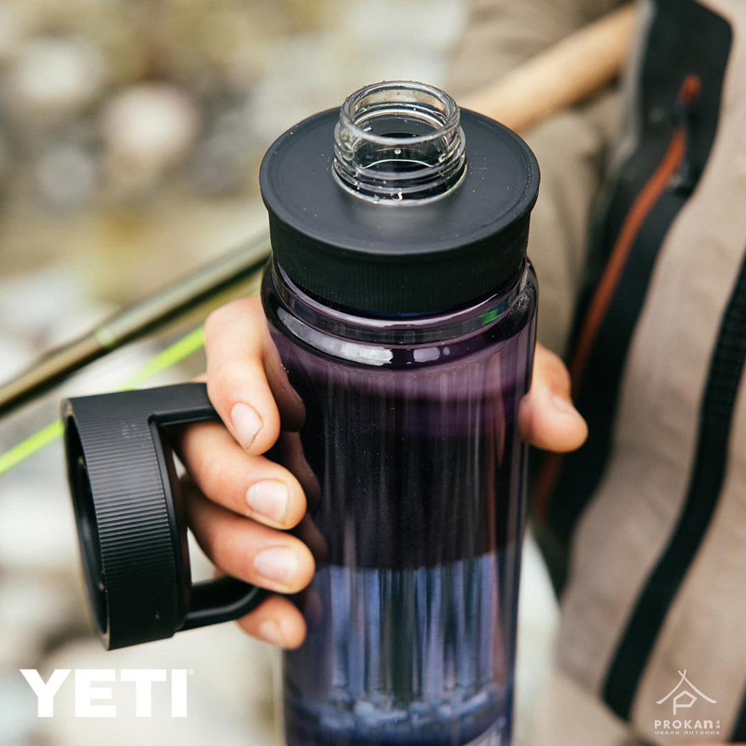 YETI】 YONDER 運動水瓶(750ML/25oz) (泥岩灰/海軍藍)