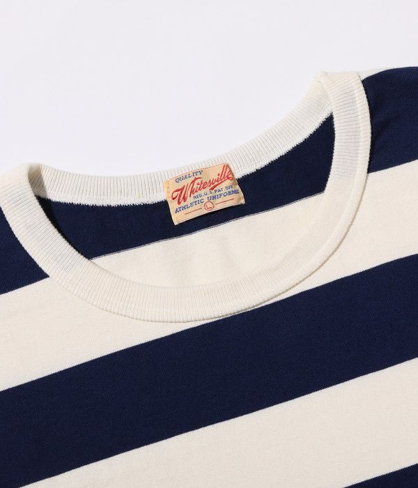 WHITESVILLE 30/2 BORDER T-SHIRT