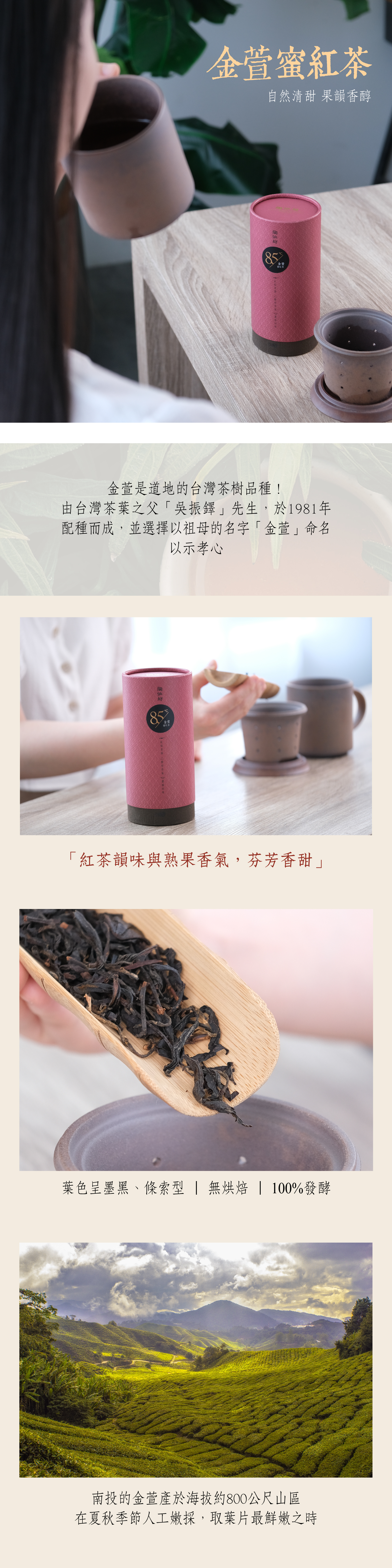 陶作坊│金萱蜜紅茶50g