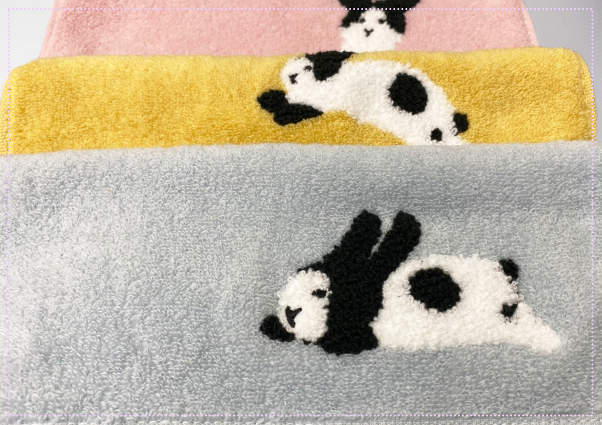 Gemini 双星毛巾 絨毛軟趴兔童巾。HD628K