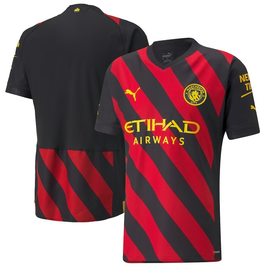 2022 Manchester City Away Authentic Shirt