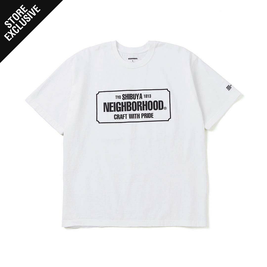 2023SS NEIGHBORHOOD NH SHIBUYA TEE SS 涉谷限定短T