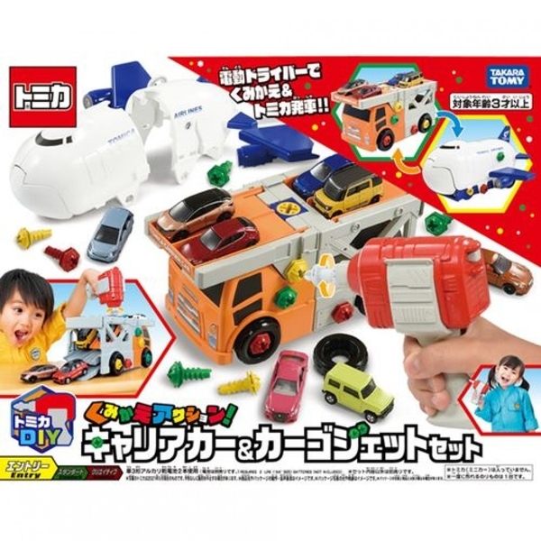 《 TAKARA TOMY 》小小工程師! TOMICA組裝工廠