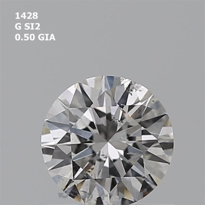 Round 0.50ct G SI2 EX EX EX N