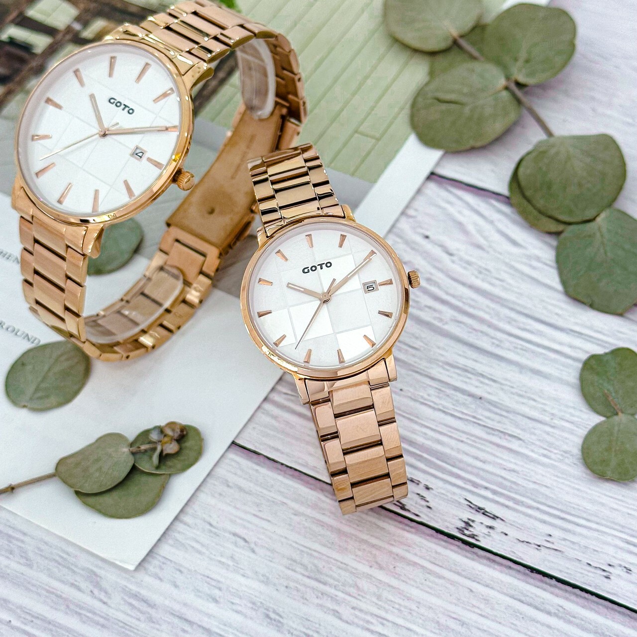 【GOTO】Nostalgia GS2099M-44-241(42mm)/GS2099L-44-241(33mm) Modern Watch