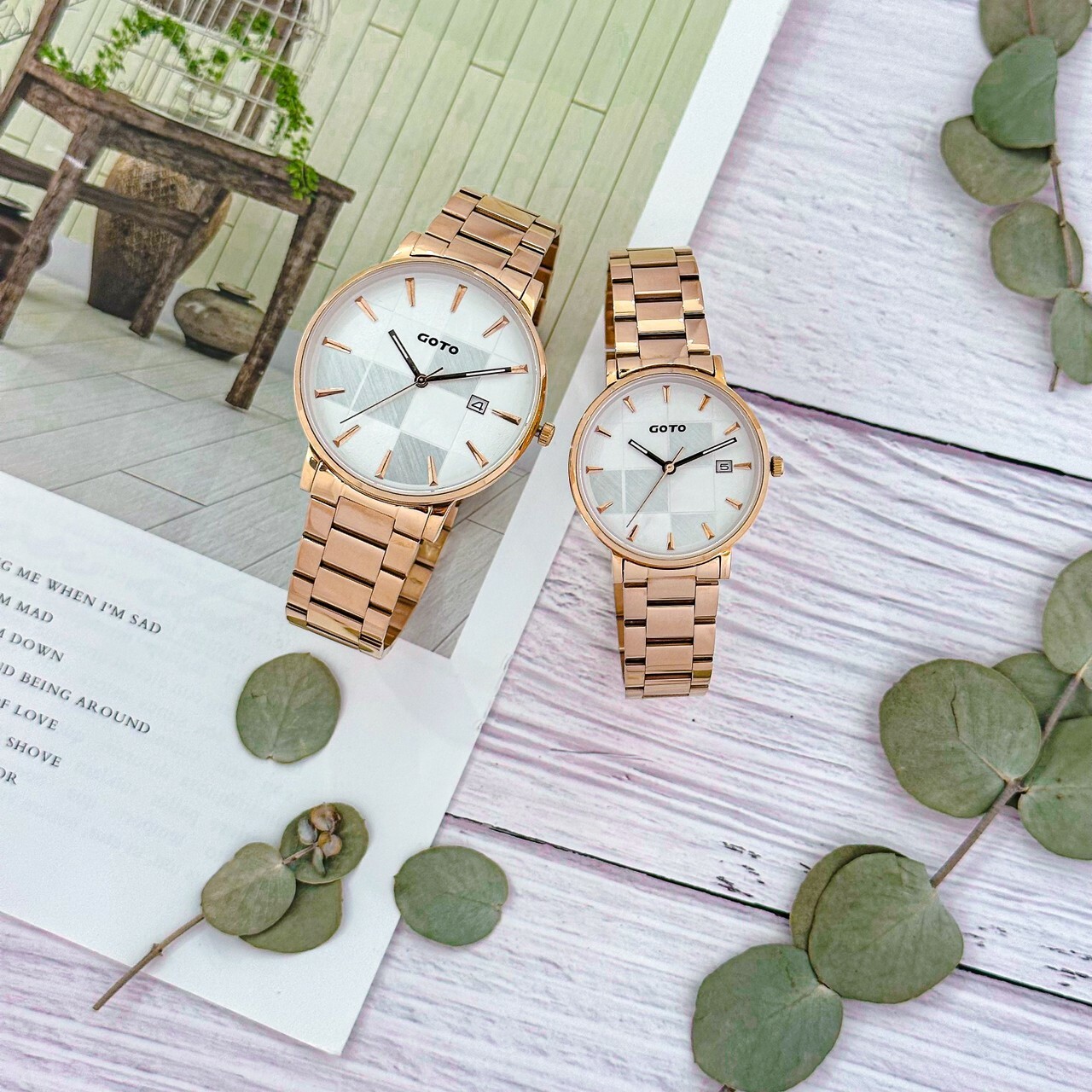 【GOTO】Nostalgia GS2099M-44-241(42mm)/GS2099L-44-241(33mm) Modern Watch