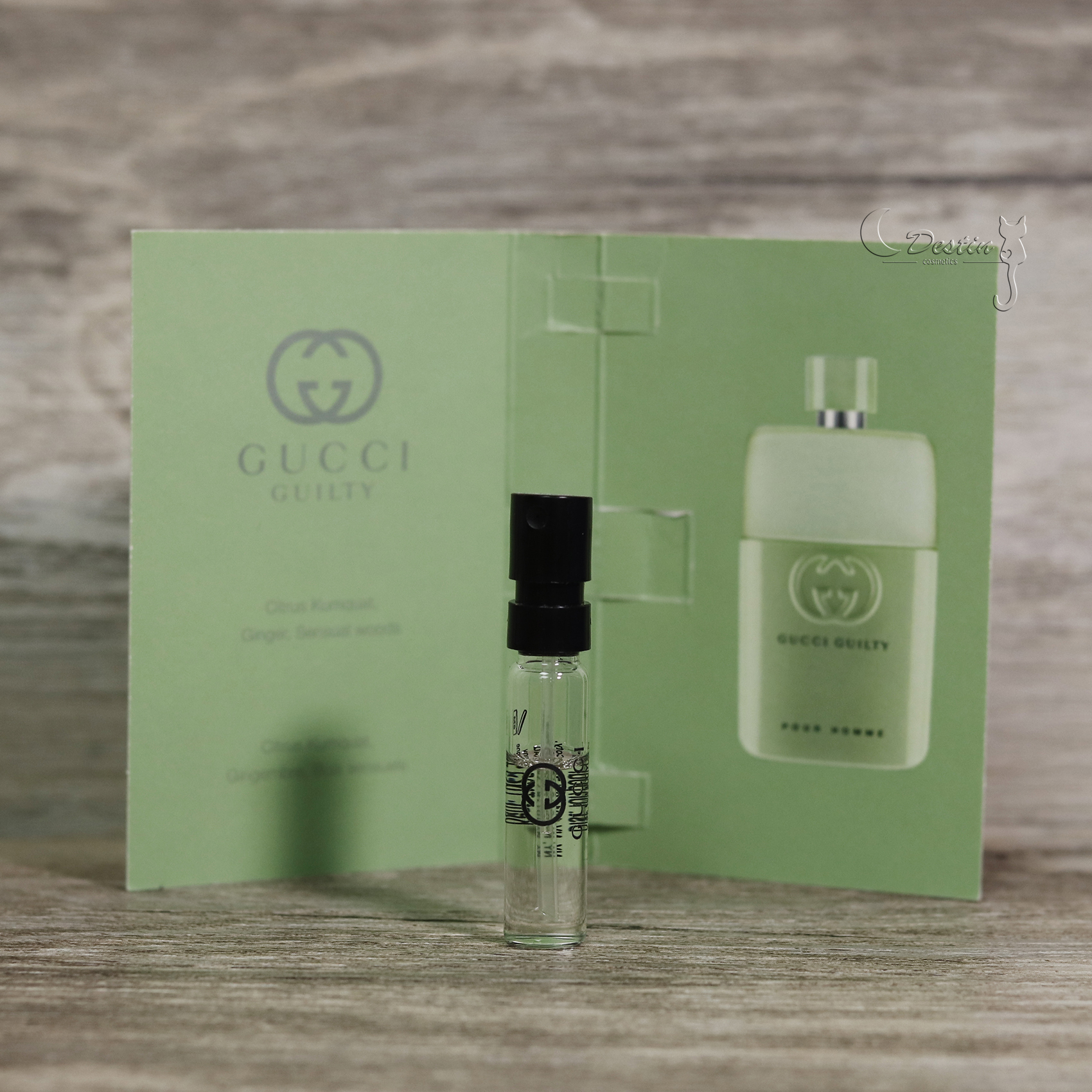 Gucci 罪愛蜜戀Guilty love edition 情人節限定版男性淡香水1.5mL 可噴