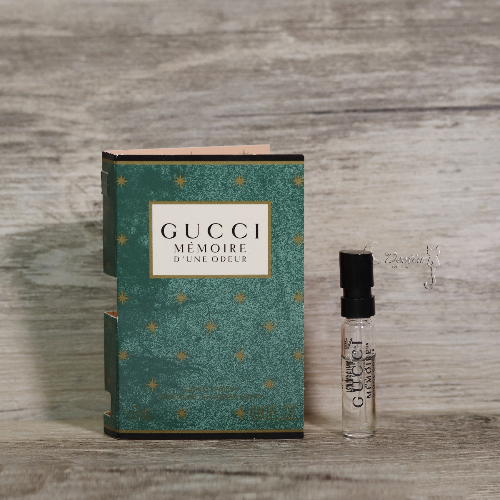Gucci 記憶之水MÉMOIRE 女性淡香精1.5ml 可噴式試管香水