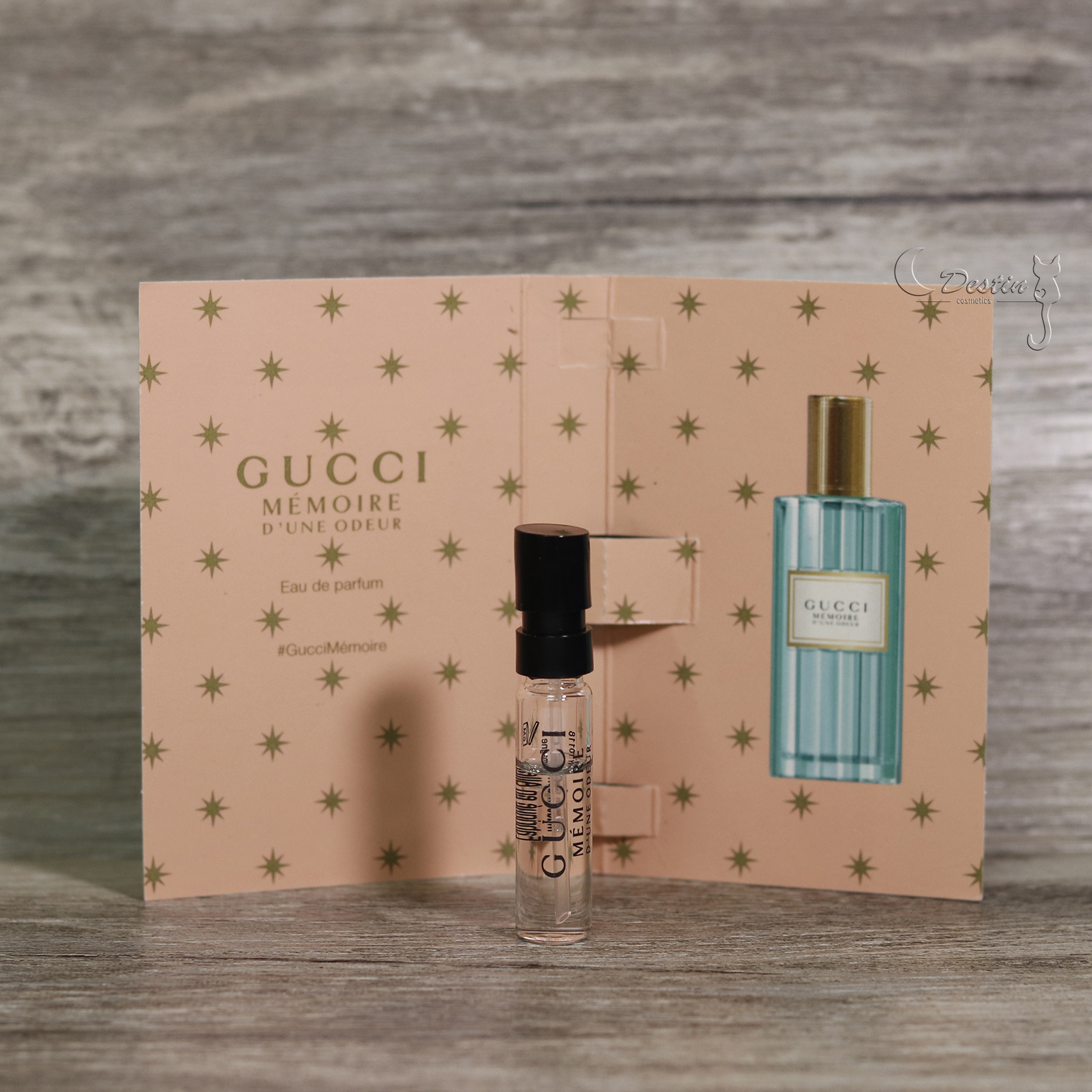 Gucci 記憶之水MÉMOIRE 女性淡香精1.5ml 可噴式試管香水