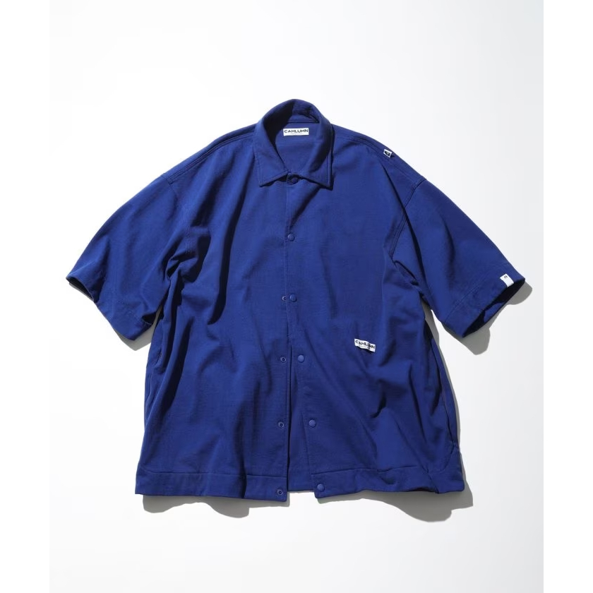 CAHLUMN HEAVY Weight Jersey Warm Up Magazine Pocket Shirt