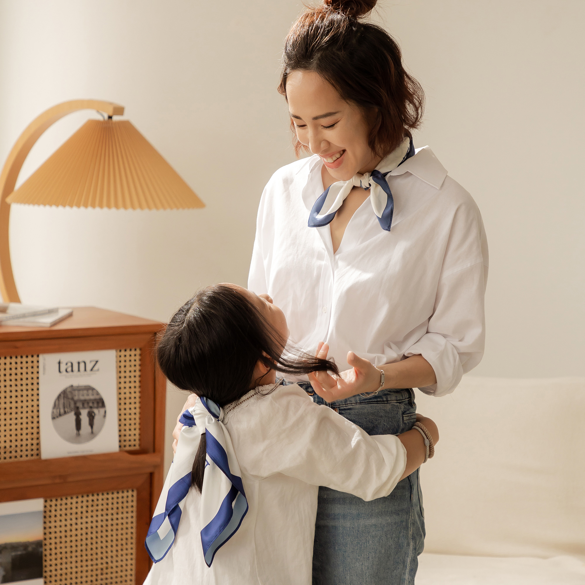 ME30母親節獻禮-100%真絲絲巾