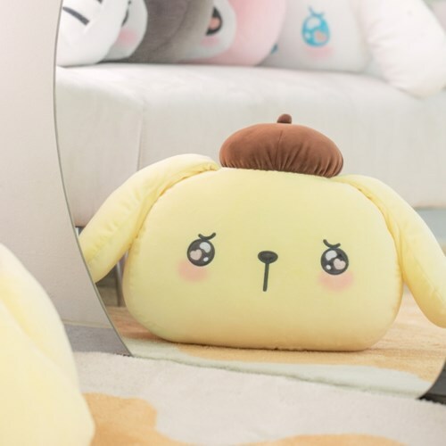 Sanrio POMPOMPURIN Emokyung Face Cushion