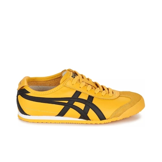 虎 Onitsuka Tiger DL408-0490 鬼塚虎黑黃李小龍復古