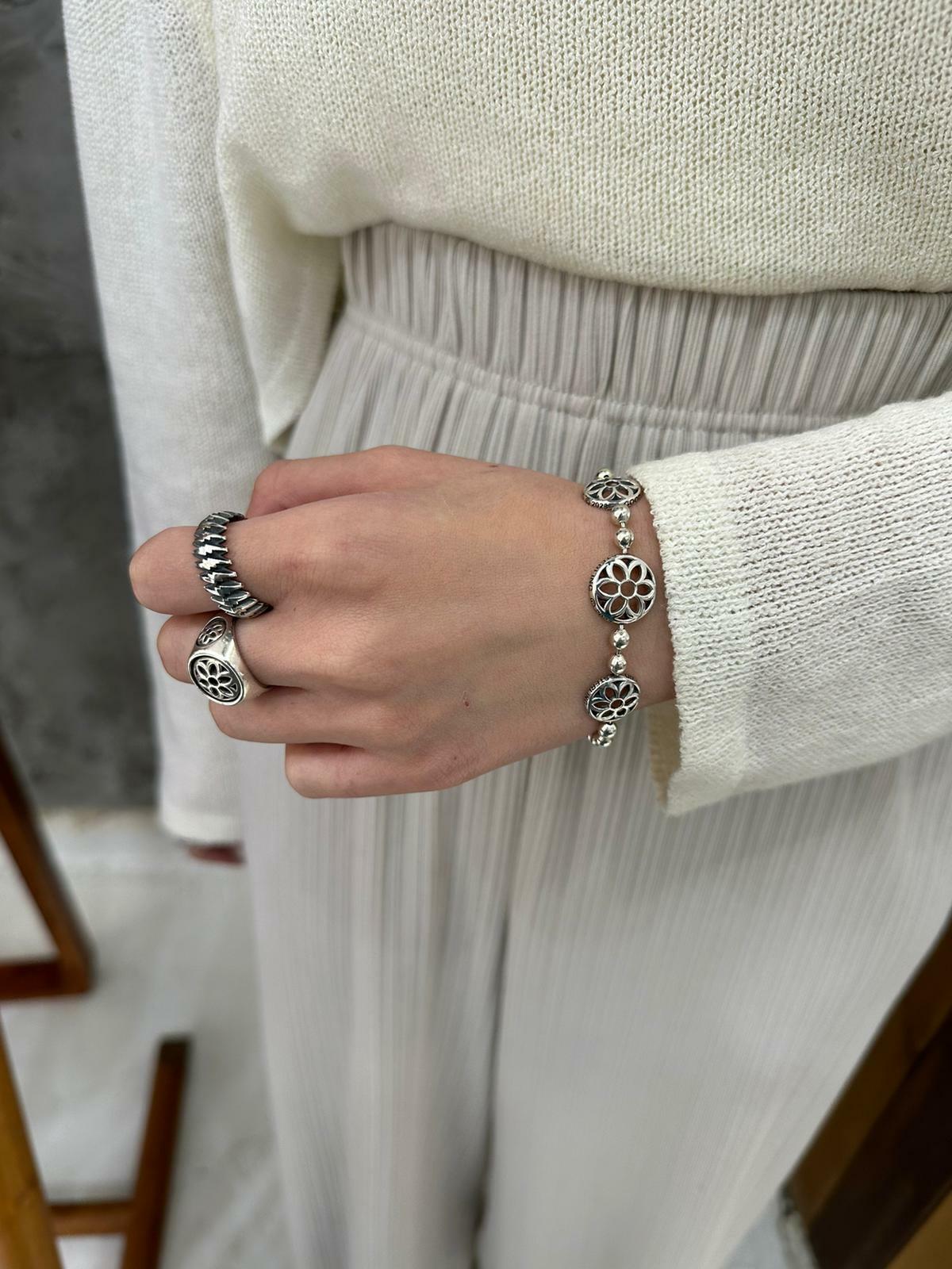 POPLOCK BRACELET | ROSETTE DISCS