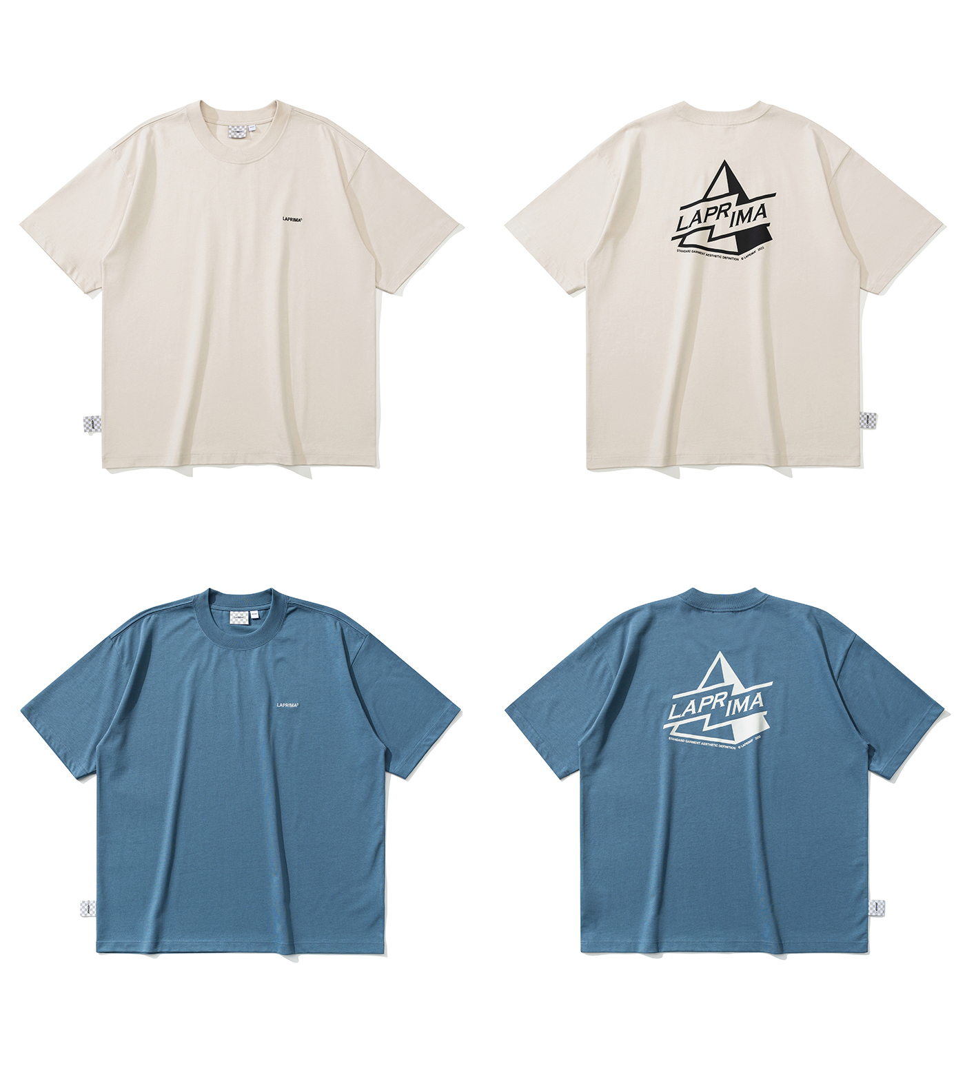 LAPRIMA 金字塔Logo短Tee 23SST17