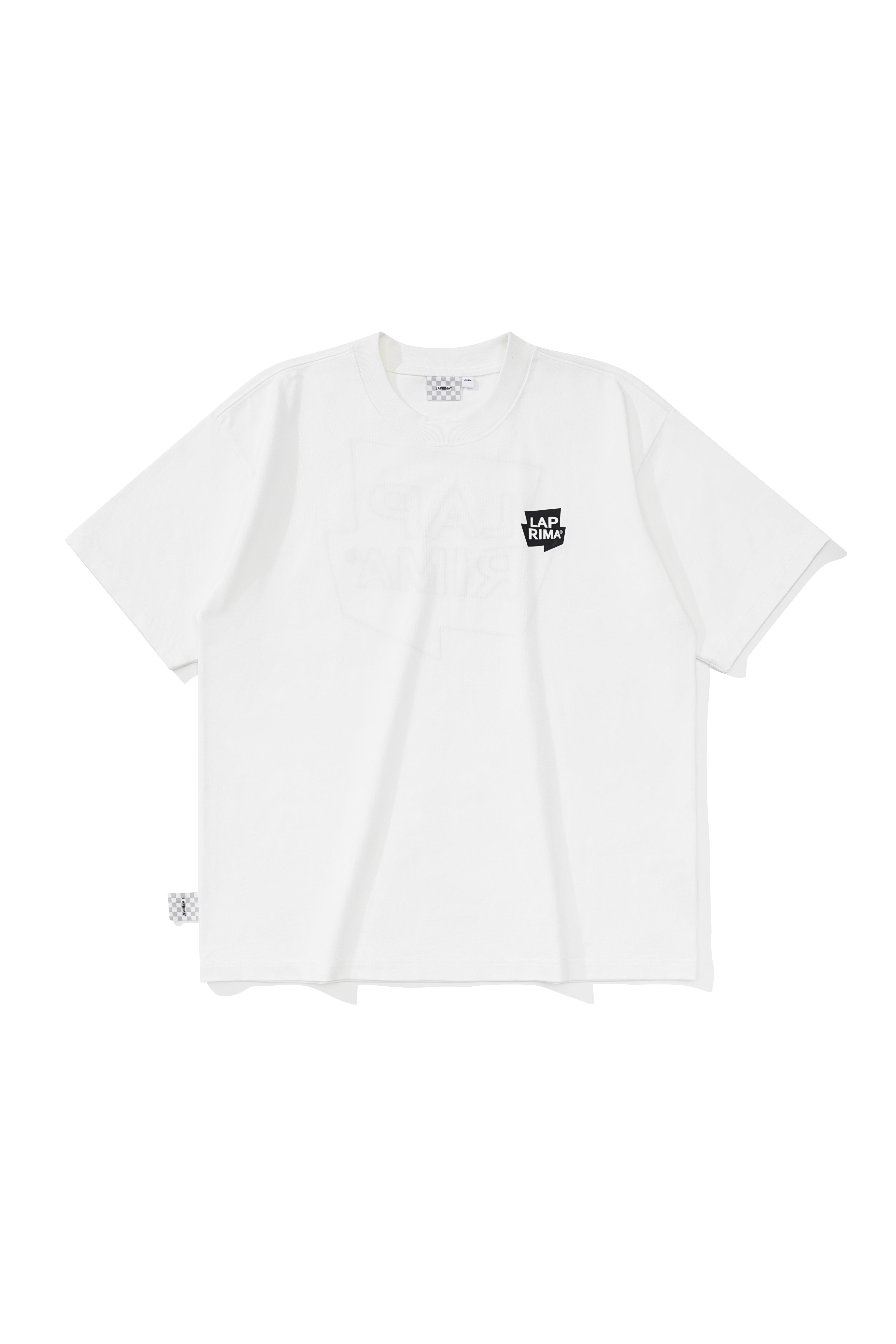 LAPRIMA Visual Print Tee 幾何Logo印花刺繡短Tee