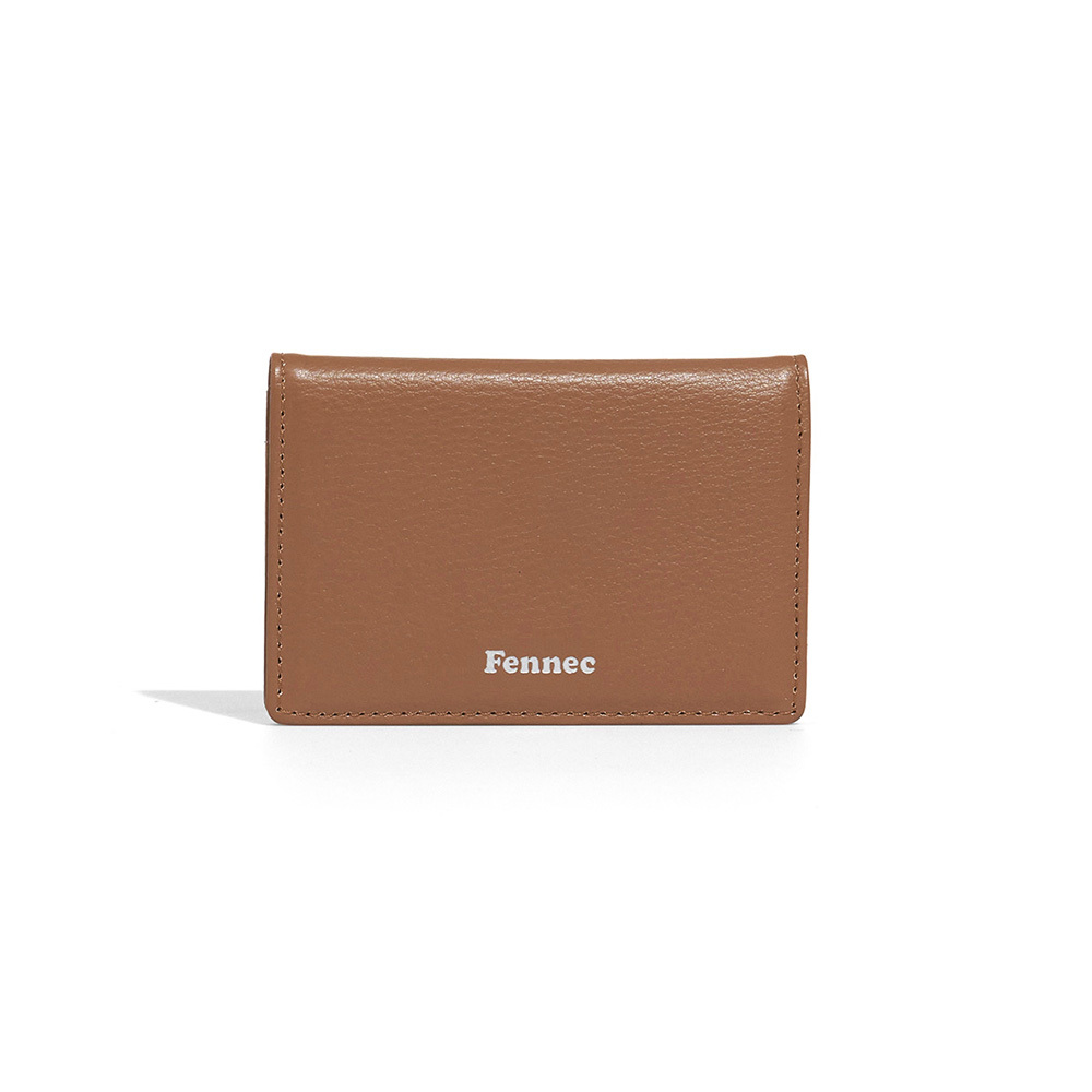 fennec - SOFT CARD CASE - TAN BROWN