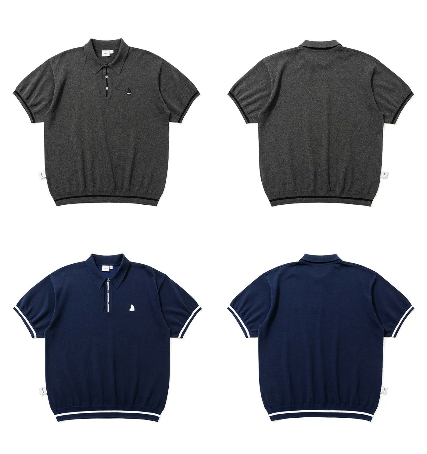 LAPRIMA High Twist Knit Ivy Polo Tee 復古針織翻領短袖上衣