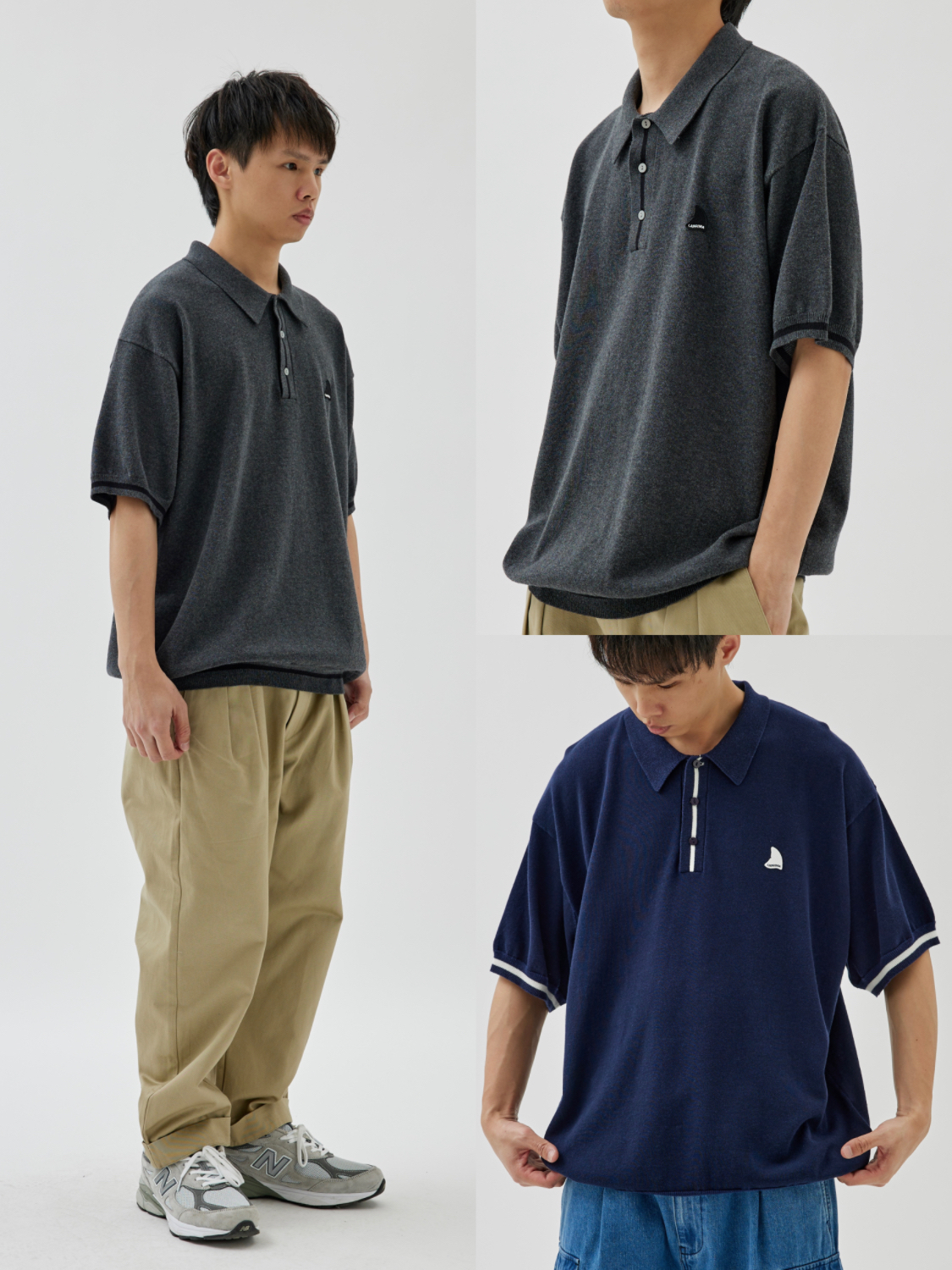 LAPRIMA High Twist Knit Ivy Polo Tee 復古針織翻領短袖上衣